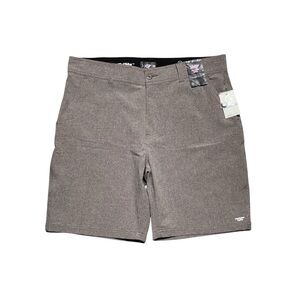 Psycho Tuna Deckhand Hybrid Shorts Men’s Sz 38 Chestnut 4 Way Stretch Board Swim